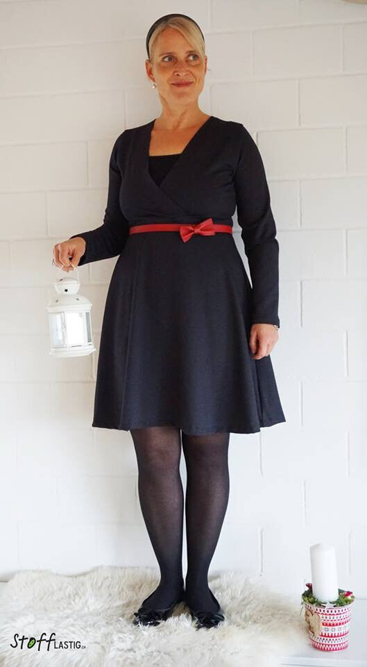 FADENKÄFER Papier Schnittmuster Wickelkleid Größe 32 bis 58 Neu