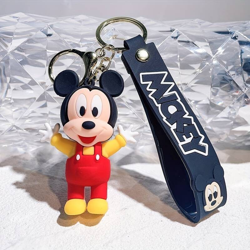 Disney Mickey Maus Schlüsselanhänger Minnie Maus Schlüsselanhänger Schlüsselband