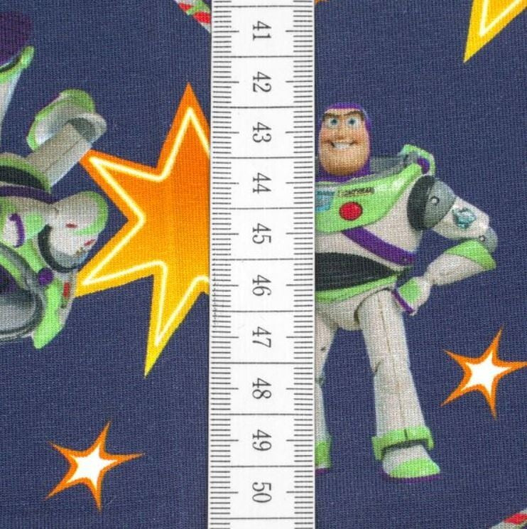 Baumwolljersey Toy Story marine Disney Lizenzstoff ab 0,50m Disney Stoff Jersey