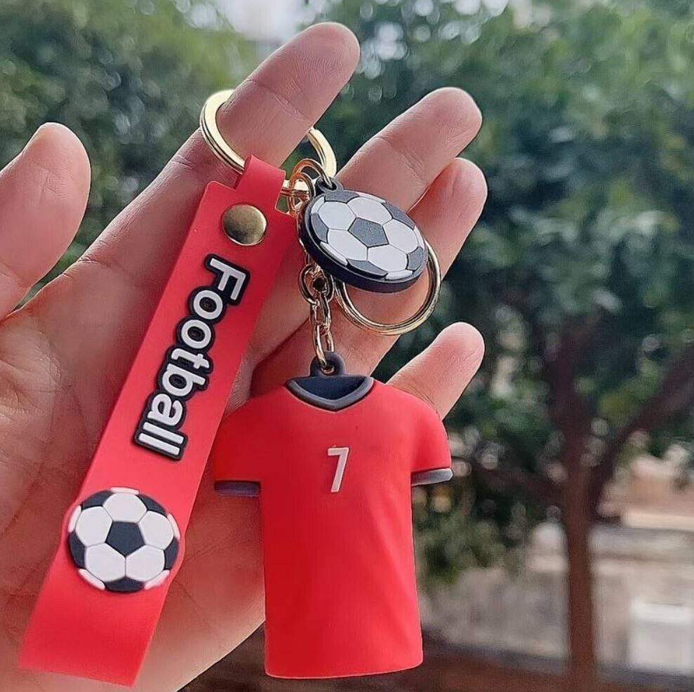 Cristiano Ronaldo Schlüsselanhänger Fanartikel Geschenk Portugal 3D Anhänger
