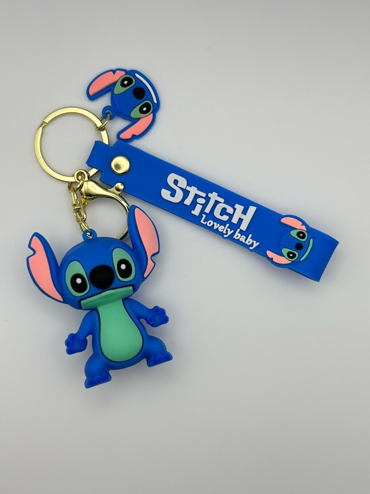 Stitch Schlüsselanhänger inklusive Schlüsselband Disney Lilo und Stitch NEU+OVP