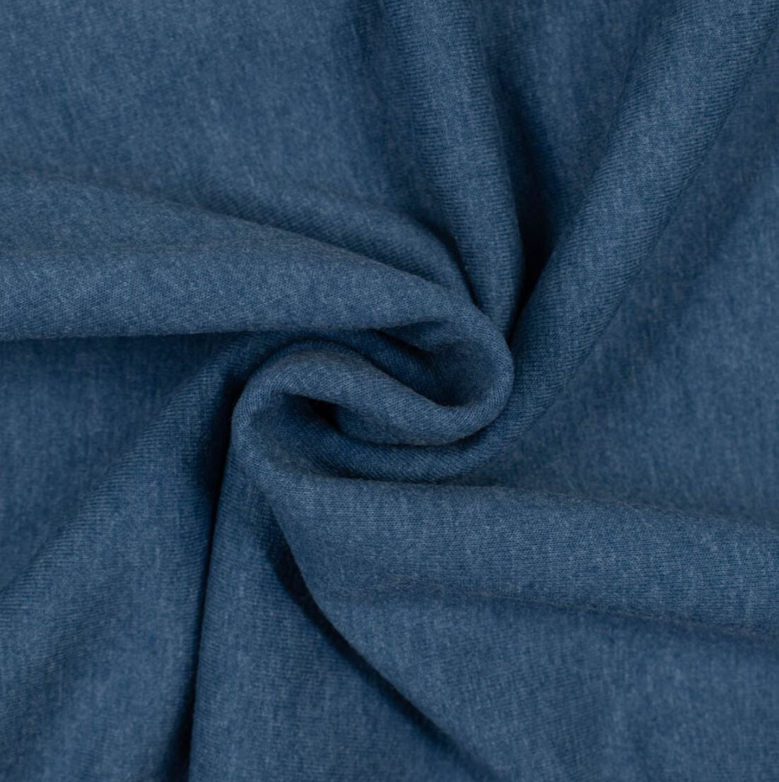 Stretch Sweat French Terry angeraut uni - Preis gilt für 0,5m - viele Farben