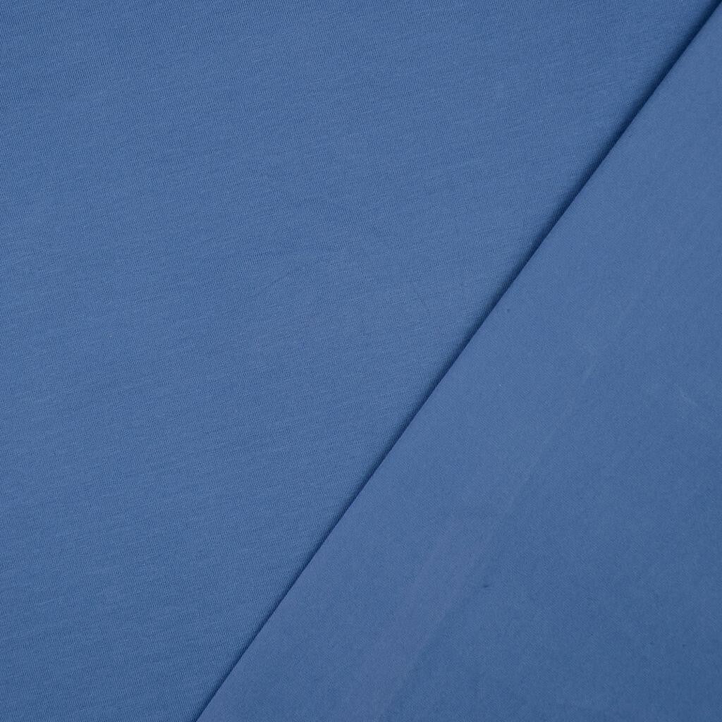 Baumwolljersey uni jeansblau - Preis gilt für 0,50 Meter - Öko-Tex Standard 100