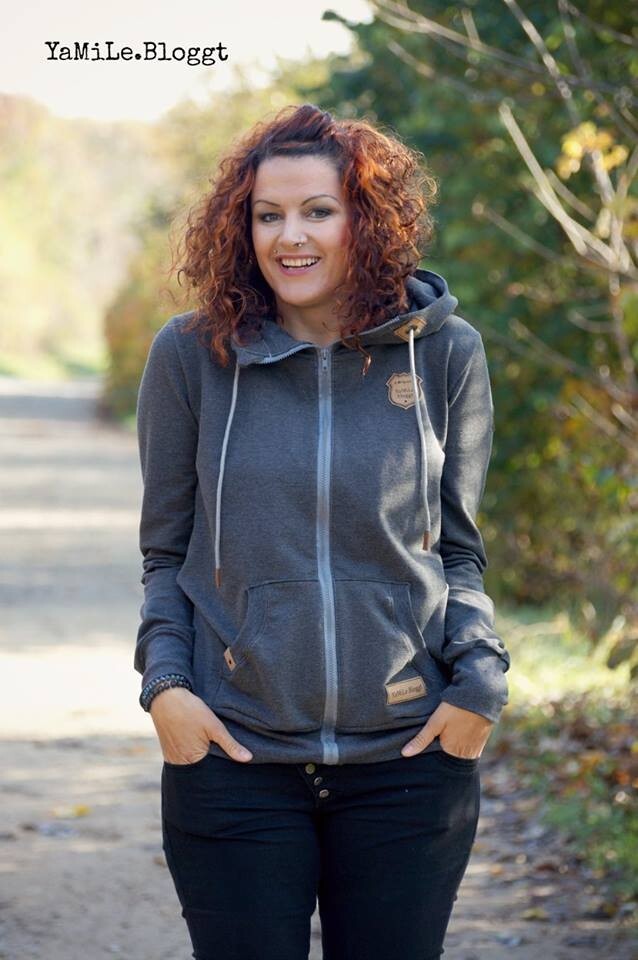 FADENKÄFER Papier Schnittmuster Sweatjacke Damen Größe 32 bis 58 Neu