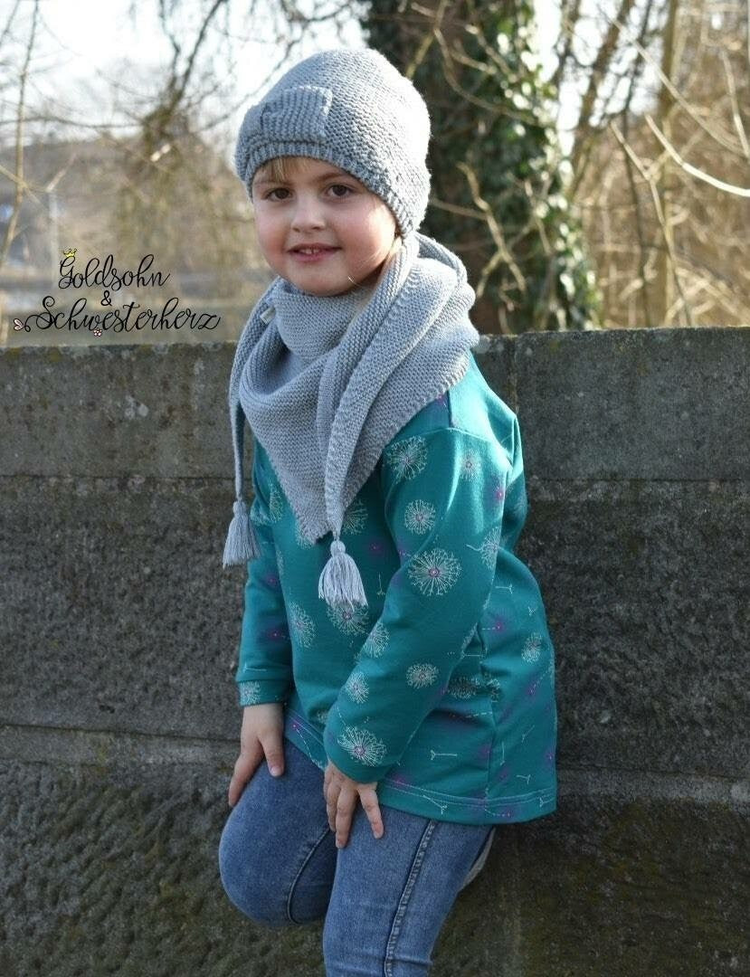 FADENKÄFER Papier Schnittmuster Schwalbenshirt Kinder Größe 74 bis 164 Neu