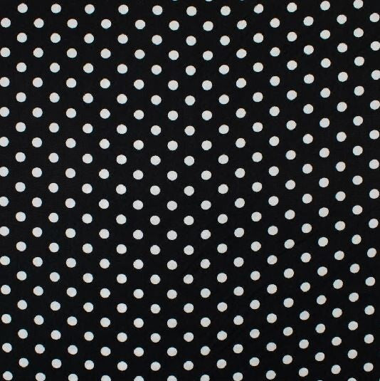 Baumwollstoff Punkt 2 mm & 6mm Tupfen gepunktet Meterware Patchwork mtr. € 7,98