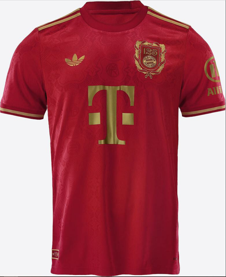 Adidas FC Bayern München 125 Jahre Jubiläums Trikot Hose komplett Set NEU XXL 25