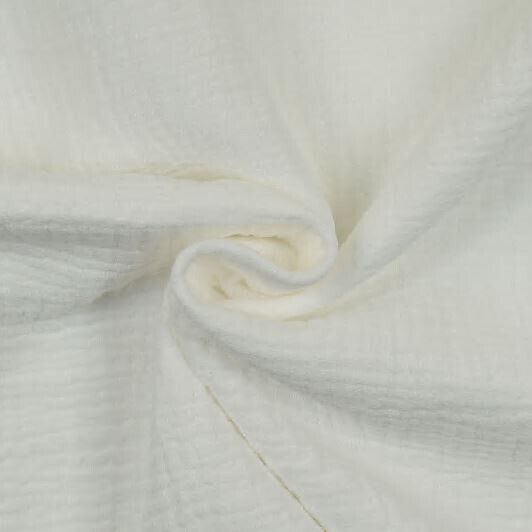 Musselin Stoff Uni Baumwolle Double Gauze Meterware viele Farben - ab 50cm Stoff