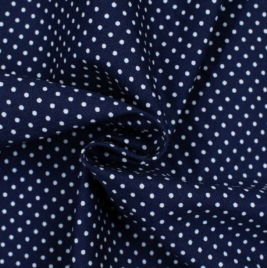 Baumwollstoff Punkt 2 mm & 6mm Tupfen gepunktet Meterware Patchwork mtr. € 7,98