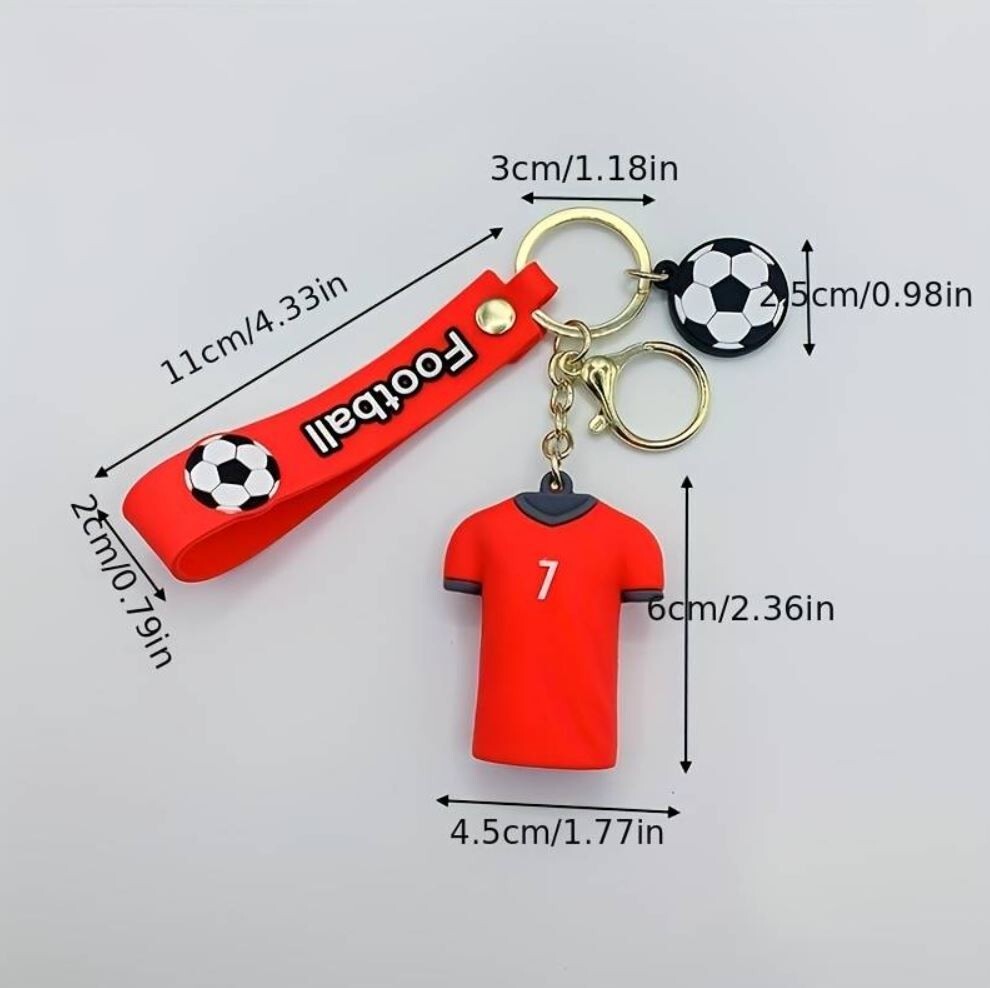 Cristiano Ronaldo Schlüsselanhänger Fanartikel Geschenk Portugal 3D Anhänger