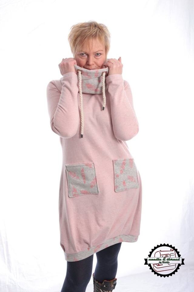 FADENKÄFER Papier Schnittmuster Kleid Nieke Damen Größe 32 bis 58 Neu