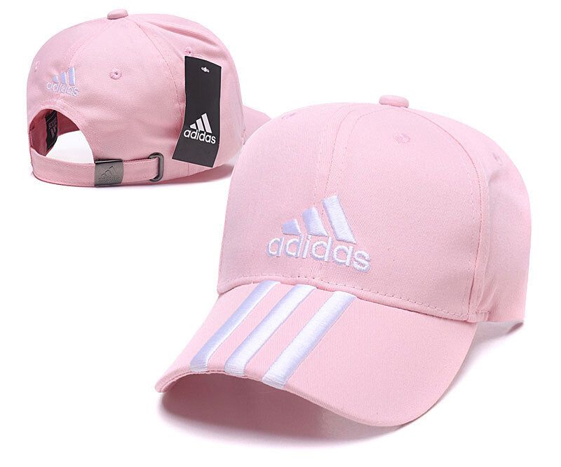 Adidas Cap mit Logo Mütze Baseball verstellbar rosa weiß Neu unisex kappe Cup