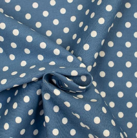 Baumwollstoff Punkt 2 mm & 6mm Tupfen gepunktet Meterware Patchwork mtr. € 7,98