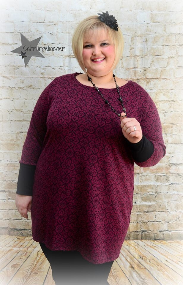 FADENKÄFER Papier Schnittmuster Kleid Nieke Damen Größe 32 bis 58 Neu