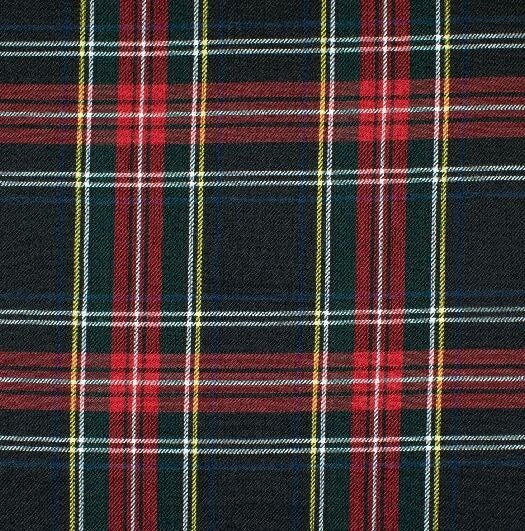 Schottenkaro Tartan Schotten Karo Stoffe Bekleidung Viscose elastisch Muster