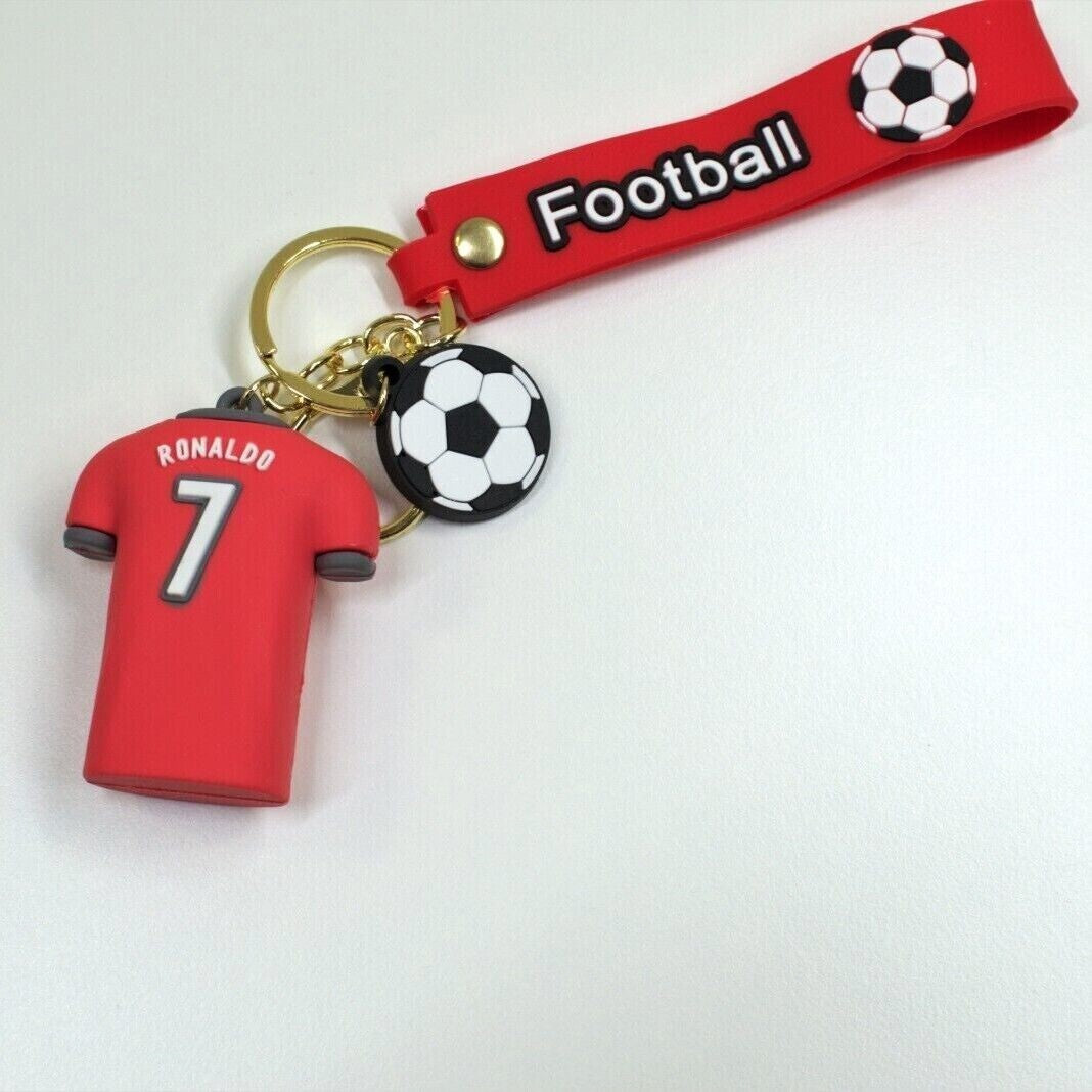 Cristiano Ronaldo Schlüsselanhänger Fanartikel Geschenk Portugal 3D Anhänger