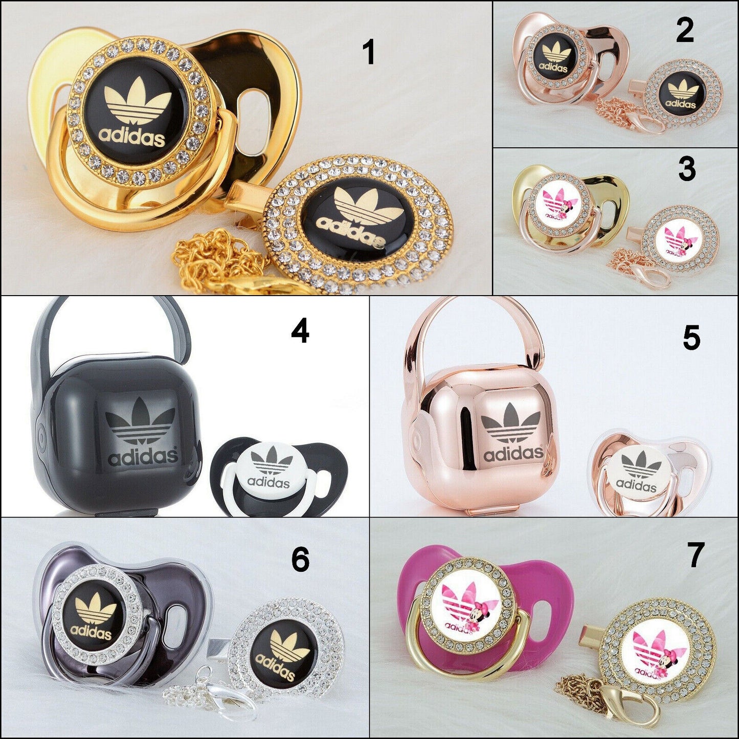 Schnuller Nuckel Box Marken Babyschnuller Babyartikel Geschenkset Schnullerkette