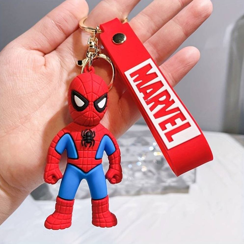 Marvel Superhelden Schlüsselanhänger Spiderman - Iron Man - Captain America NEU