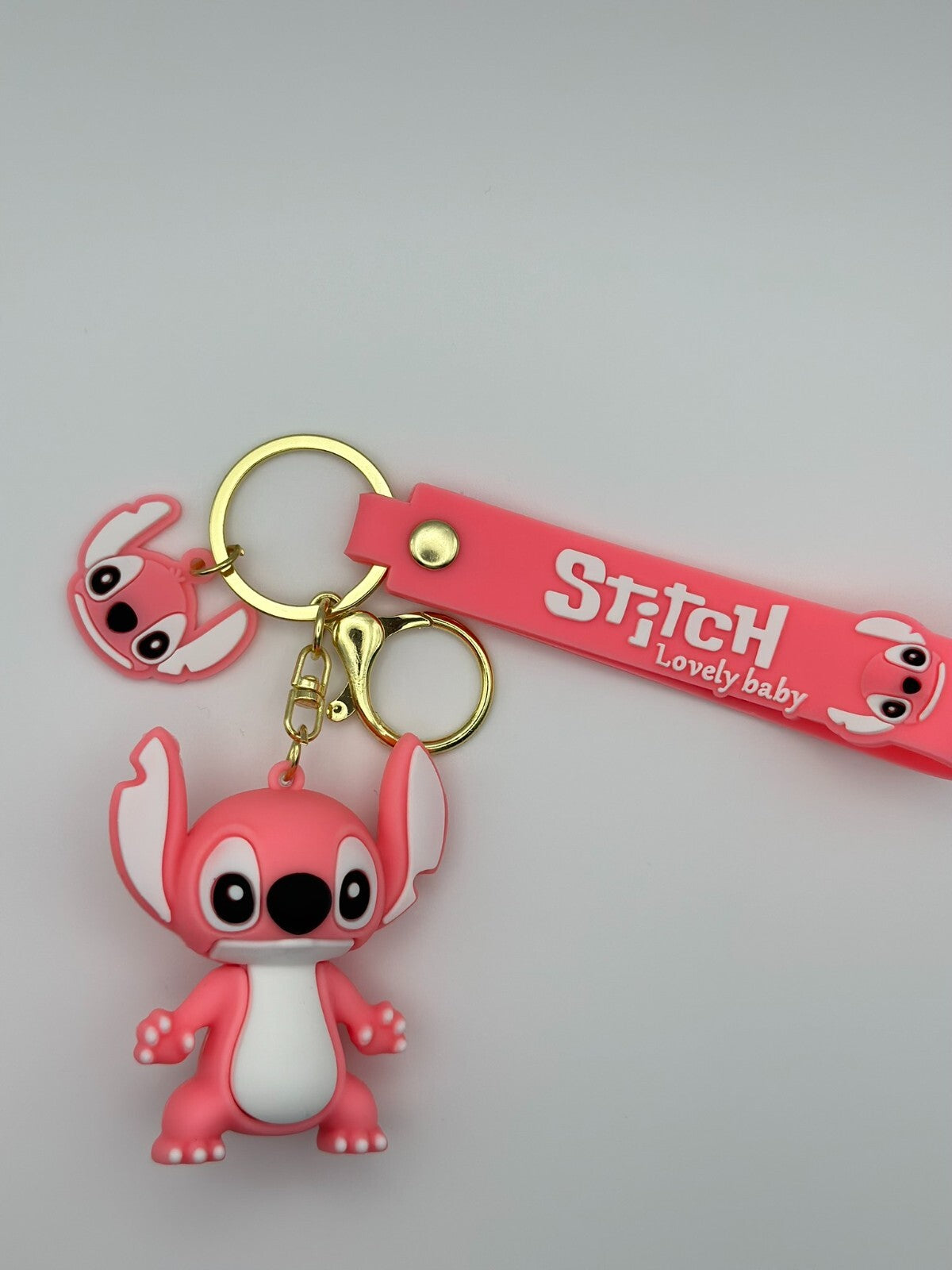 Stitch Schlüsselanhänger inklusive Schlüsselband Disney Lilo und Stitch NEU+OVP