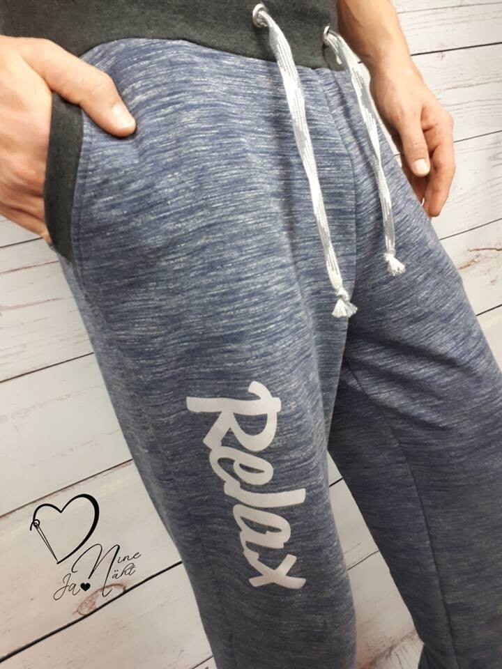 FADENKÄFER Papier Schnittmuster Jogginghose Chris Herren Größe 2XS bis 4XL Neu