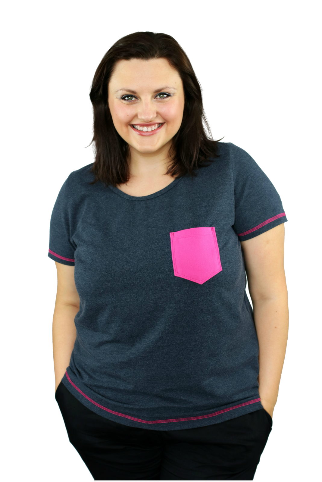 FADENKÄFER Papier Schnittmuster Basicshirt Damen Größe 32 bis 58 Neu Basic Shirt