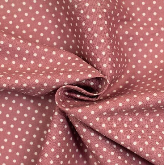 Baumwollstoff Punkt 2 mm & 6mm Tupfen gepunktet Meterware Patchwork mtr. € 7,98
