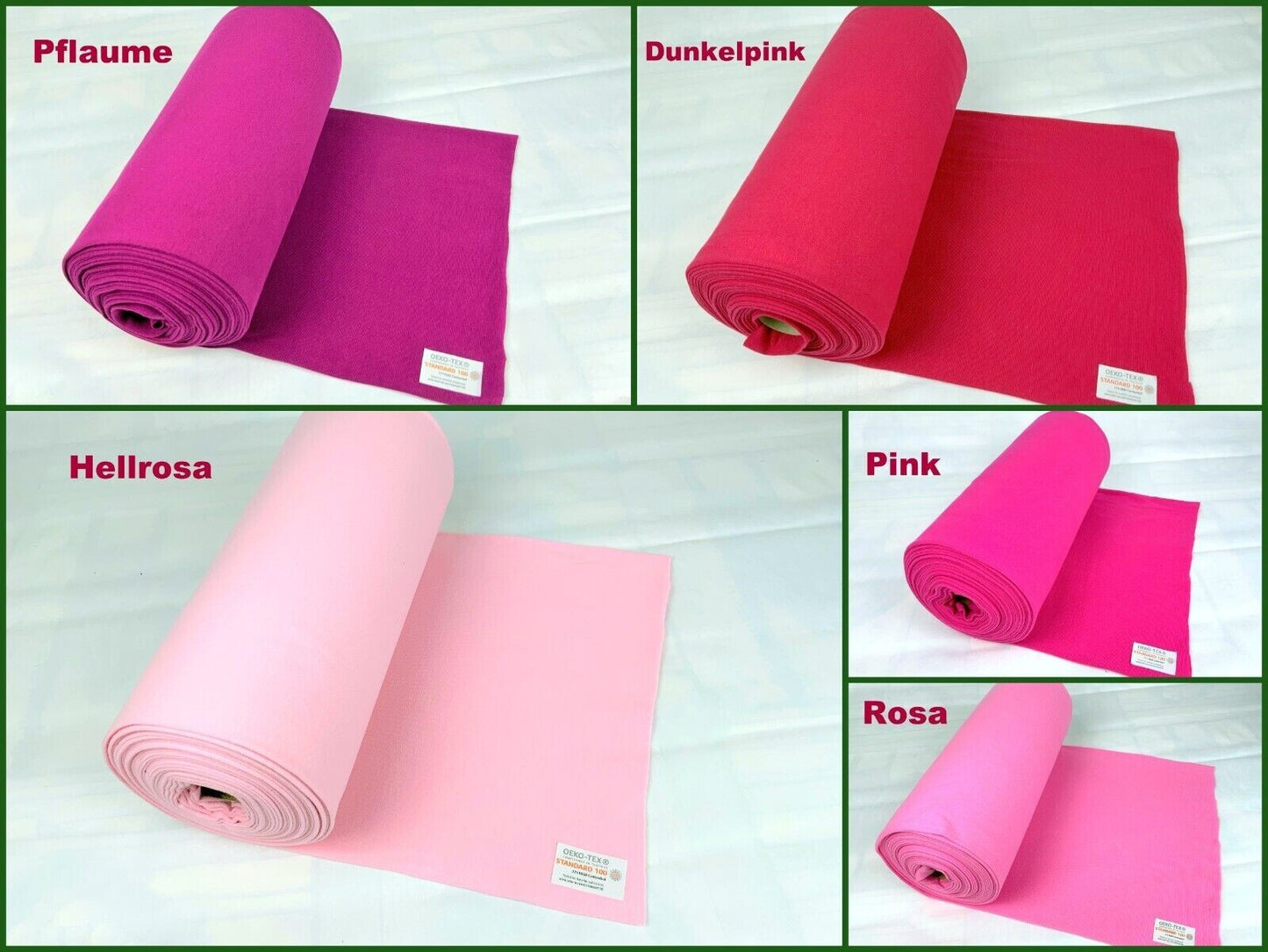 Bündchenstoff Schlauchware uni Bündchen jeansblau meliert - Preis für 0,50 Meter