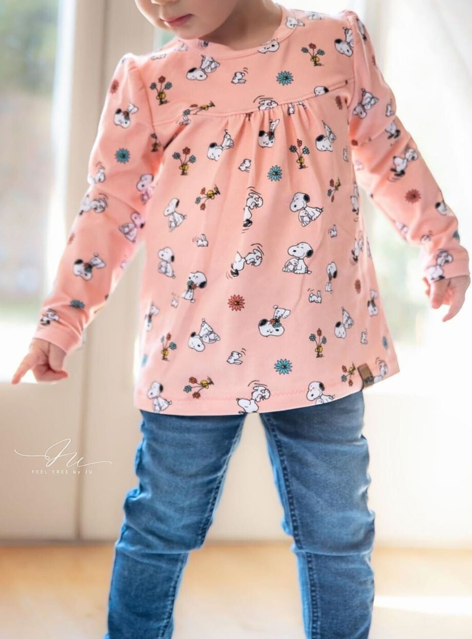 Bio Baumwolljersey Snoopy Peanuts Lizenz GOTS zertifiziert Preis gilt für 0,50 m