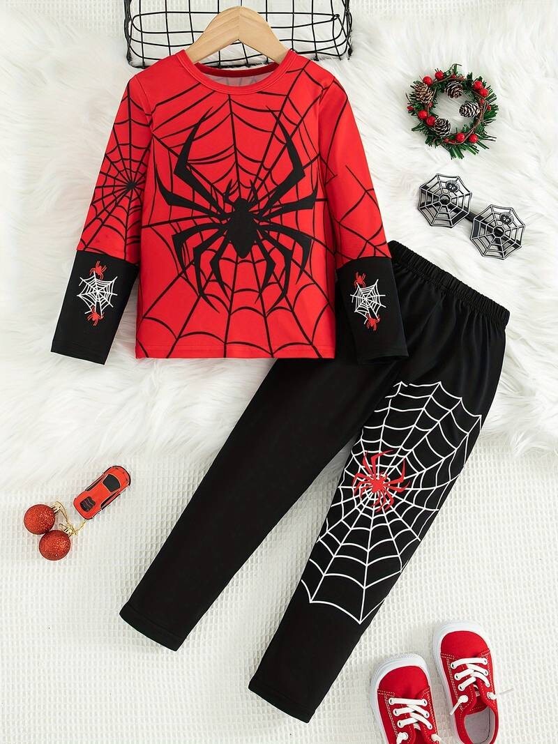 Spiderman Schlafanzug 2tlg. Pyjama Marvel Größen: 100 / 110 / 120 Alter 3 bis 6