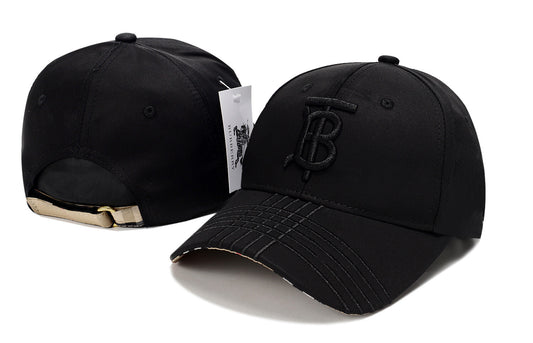 Burberry Cap mit Logo Mütze Baseball verstellbar schwarz Neu unisex kappe