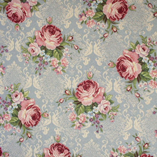 GOBELIN Stoff Dekostoff Taschenstoff Kissen Polster Blumen Ornamente EUR 15,99/m