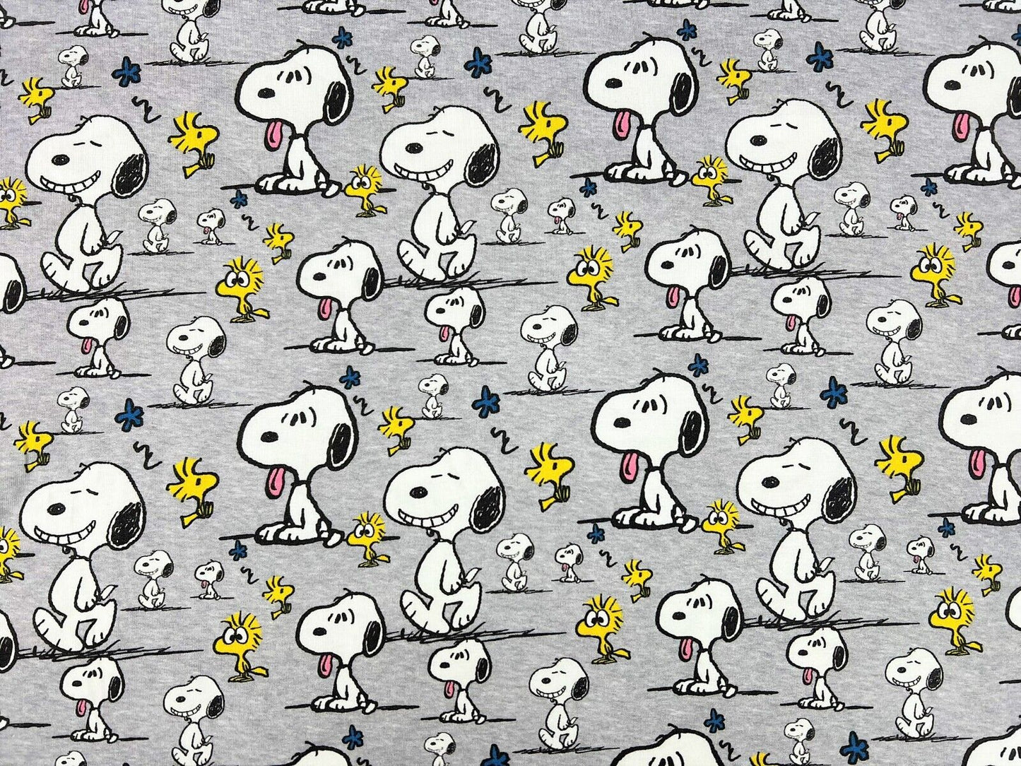 Bio Baumwolljersey Snoopy Peanuts Lizenz GOTS zertifiziert Preis gilt für 0,50 m