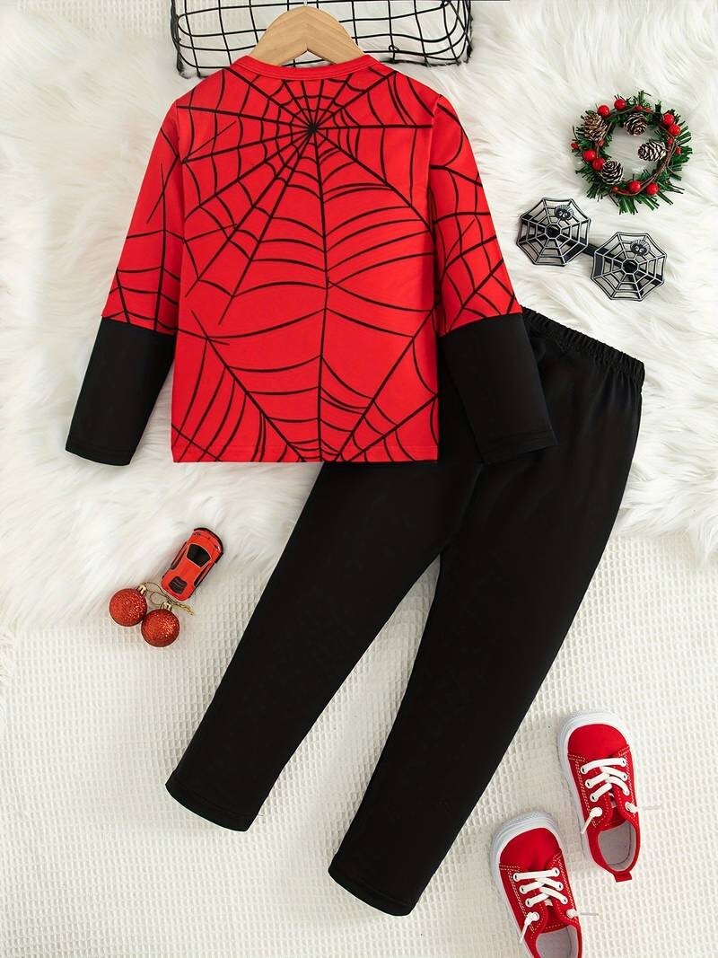Spiderman Schlafanzug 2tlg. Pyjama Marvel Größen: 100 / 110 / 120 Alter 3 bis 6
