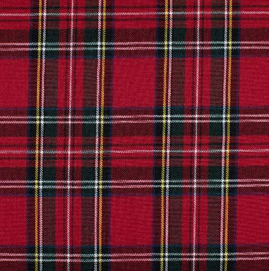 Schottenkaro Tartan Schotten Karo Stoffe Bekleidung Viscose elastisch Muster