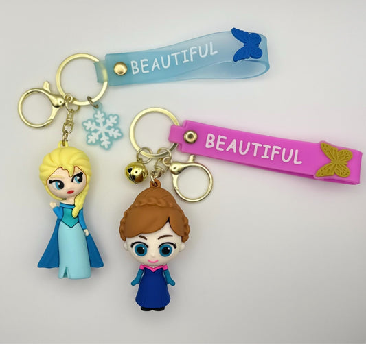 Disney Anna und Elsa Schlüsselanhänger inklusive Schlüsselband Disney Eiskönigin