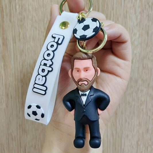 Lionel Messi Schlüsselanhänger Fanartikel Geschenk Argentinien 3D Anhänger Ball
