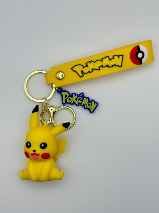 Pokemon Pikachu 3D Schlüsselanhänger Pokémon GO Schlüsselanhänger Schlüsselband