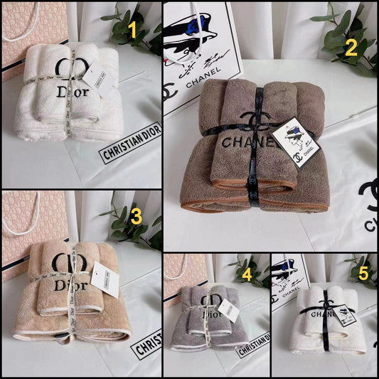 Handtücher Set Handtuch Markenware Frottee 140cm x 70cm - 70cm x 35cm