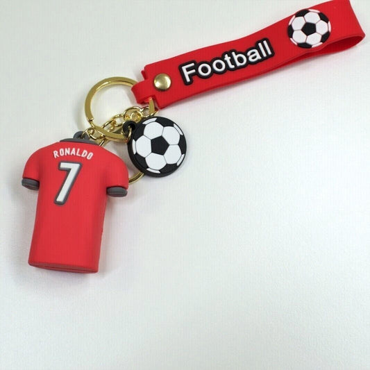 Cristiano Ronaldo Schlüsselanhänger Fanartikel Geschenk Portugal 3D Anhänger