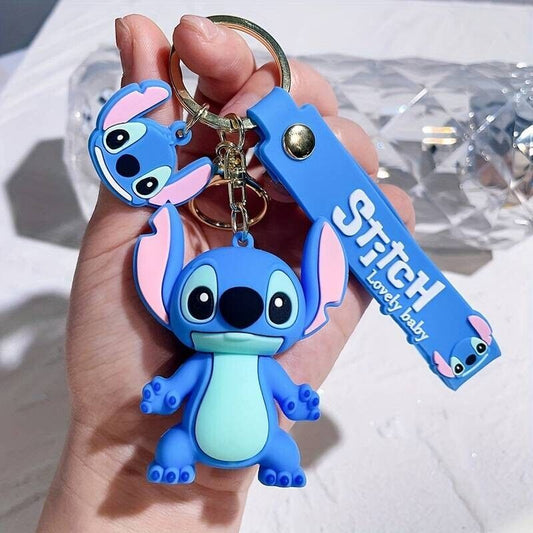 Stitch Schlüsselanhänger inklusive Schlüsselband Disney Lilo und Stitch NEU+OVP
