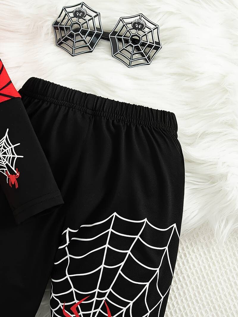 Spiderman Schlafanzug 2tlg. Pyjama Marvel Größen: 100 / 110 / 120 Alter 3 bis 6