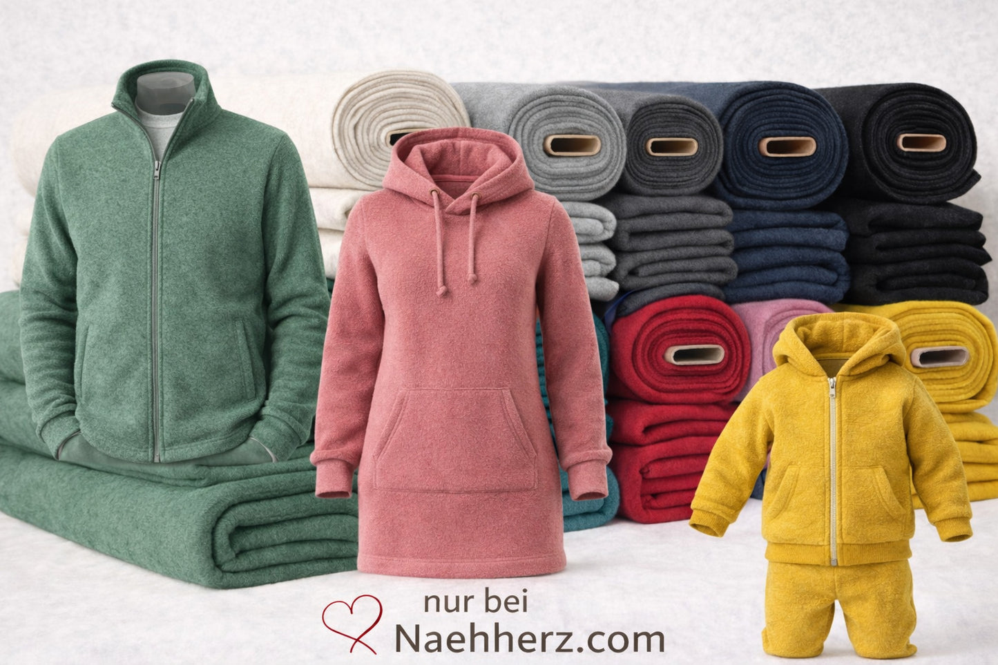 Baumwollfleece Bio - Organic Cotton Fleece - Bio-Baumwolle - ab 50cm hochwertig